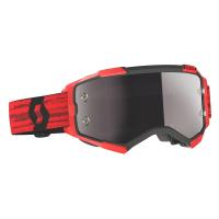 Scott Очки кроссовые Fury dark red silver chrome works в Тюмени