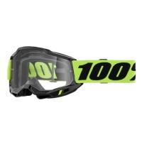 100% Очки подростковые Accuri 2 Neon Yellow / Clear в Тюмени