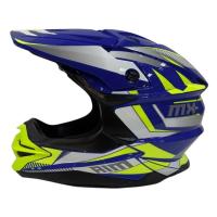 AiM Шлем JK803S Tondo Blue/Yellow/White в Тюмени