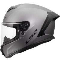 LS2 Мотошлем FF820 Rapid IIl Solid серый матовый в Тюмени