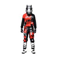 Grom Штаны кроссовые подростковые MX Religion red в Тюмени