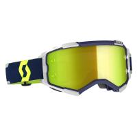 Scott Очки кроссовые Fury blue/grey yellow chrome works в Тюмени