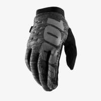 100% Мотоперчатки текстильные Brisker Glove Heather Grey  в Тюмени