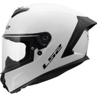 LS2 Мотошлем FF820 Rapid IIl Solid белый в Тюмени