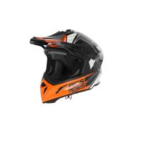 Acerbis Шлем Steel Carbon White/Orange в Тюмени