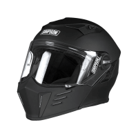 Simpson Шлем модуляр Darksome Matt Black в Тюмени