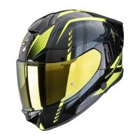 Scorpion Exo Мотошлем Exo-530 Air Theras Черный/Желтый Неон в Тюмени