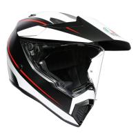 AGV Шлем AX9 E2206 V26 Pacific Road Matt Black/White/Red в Тюмени