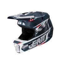 Leatt Шлем кроссовый Helmet Kit Moto 3.5 V25 Blue в Тюмени