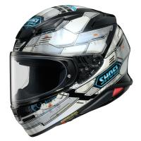 Shoei Мотошлем NXR 2 Fortress серо-черно-голубой в Тюмени