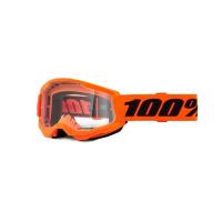 100% Очки подростковые Strata 2 Junior Neon Orange / Clear в Тюмени