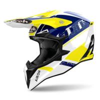 Airoh Мотошлем Wraaap Feel Yellow/Blue Gloss в Тюмени