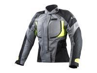 LS2 Мотокуртка женская Phase Lady Jacket серо-чёрно-жёлтый в Тюмени