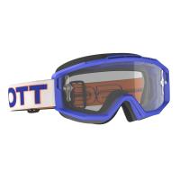 Scott Очки Split OTG white/blue clear works в Тюмени