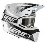 Leatt Шлем кроссовый Kit Moto 7.5 V22 White в Тюмени
