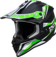 IXS шлем кроссовый 362 2.0 Черно-зеленый-белый в Тюмени