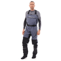 Dragonfly  Вейдерсы мембранные QUAD PRO 2023 Gray - Black  в Тюмени