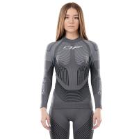 Dragonfly Термофутболка DF 3DThermo Grey с длинным рукавом Woman в Тюмени