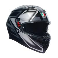 AGV Шлем K3 Compound Matt Black/Grey в Тюмени
