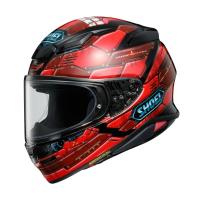 Shoei Мотошлем NXR 2 Fortress красно-черный в Тюмени