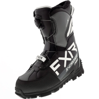 FXR Ботинки снегоходные X-Cross Pro BOA с утеплителем Black/White в Тюмени