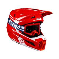 Leatt Шлем кроссовый 3.5 V26 Red + очки Vizion 3.5 в Тюмени