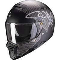 Scorpion Exo Мотошлем HX1 Taktic Матовый Черный/Серый/Белый в Тюмени