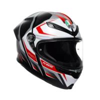 AGV Шлем K6 S 2206 Karve Matt Black/White/Red в Тюмени