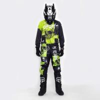 Grom Джерси подростковая MX Religion lime в Тюмени