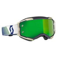 Scott Очки кроссовые Fury blue/green green chrome works в Тюмени