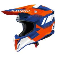 Airoh Шлем Wraaap Vision Orange-Blue Gloss в Тюмени