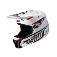 Leatt Шлем кроссовый Helmet Kit Moto 3.5 V25 White в Тюмени
