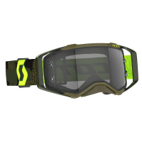 Scott Очки кроссовые Prospect LS kaki green/neon yellow light sensitive в Тюмени