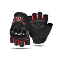Ones Again Перчатки Half Finger MG-14D black-red в Тюмени