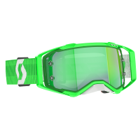 Scott Очки кроссовые Prospect green/white green chrome works в Тюмени