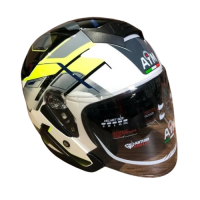 AiM Шлем JK526 Yellow/Grey/White в Тюмени