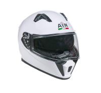 AIM Шлем интеграл JK320 White Glossy в Тюмени