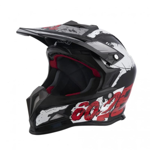 Beon Шлем B-602 Black White Red в Тюмени
