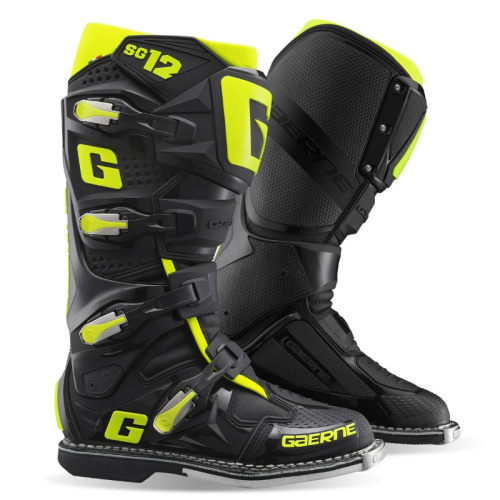 Gaerne Мотоботы SG-12 Black/Yellow в Тюмени
