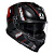 AGV Шлем K7 Kyber Black Matt/Red в Тюмени