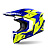 Airoh Шлем Twist 3 Dizzy Blue/Yellow Gloss в Тюмени