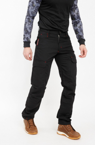 Starks мотоджинсы Chameleon Strong Черные в Тюмени
