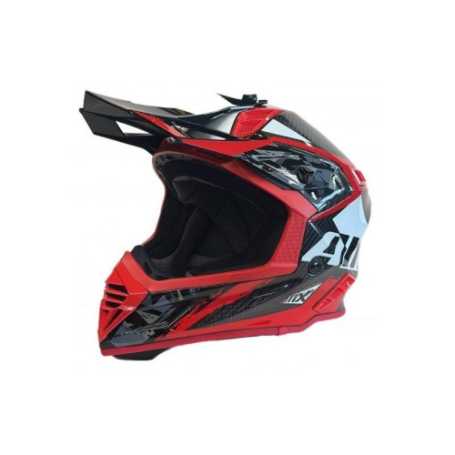 AiM Шлем RH855 Carbon Terrain Black/Red в Тюмени