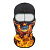 Scout Балаклава Funny face Skull on fire в Тюмени