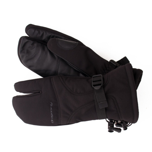 Dragonfly  Варежки снегоходные DF Snowmobile Mittens Black в Тюмени