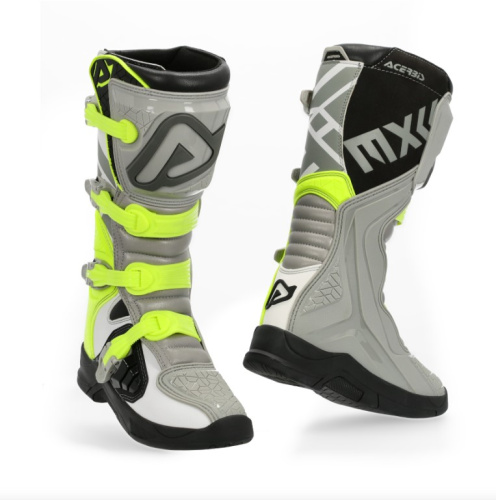 Acerbis Мотоботы кроссовые X-Team Grey/Yellow в Тюмени