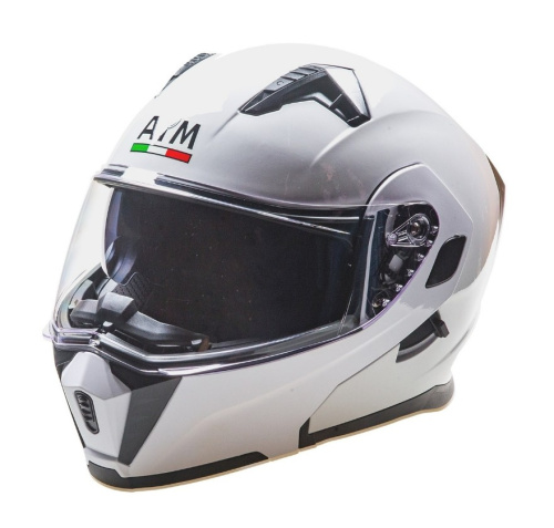 AiM Шлем модуляр JK906 White в Тюмени