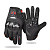 Ones Again Перчатки текст MG07-CF black-red в Тюмени