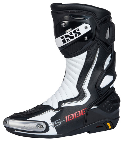 IXS Мотоботы RS-1000 черный/белый в Тюмени