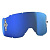 Scott Линзы Hustle MX SGL WKS/OTG electric blue chrome в Тюмени